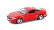 Машина металлическая RMZ City 1:32 Ford Mustang 2015 инерционная, (красный), 12,7х5,08х3,75 см - 0