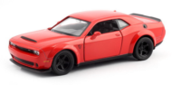 Машина металлическая RMZ City 1:32 Dodge Challenger SRT Demon 2018 (цвет красный) - 0
