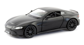Машина металлическая RMZ City 1:32 Aston Martin Vantage 2018 (цвет черный матовый)