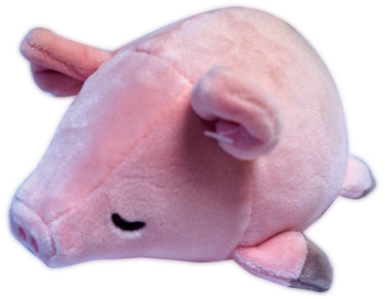 Мягкая игрушка Свинка розовая, 13 см