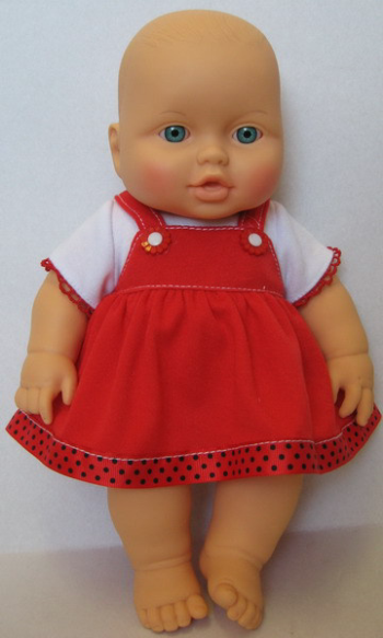 Кукла Малышка 7, девочка, пластмассовая, 30 см