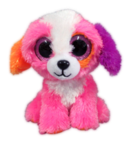 Мягкая игрушка Собачка розовая, 15 см - 0
