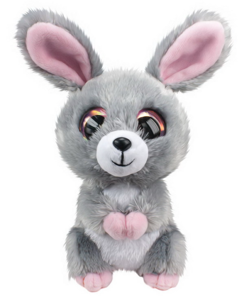 Кролик Pupu, серый, 15 см. - 0