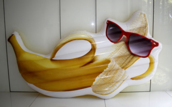 Матрац надувной в виде банана (180*95 см)
