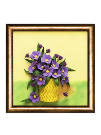 Набор для творчества 3 D картина из фоамирана "Полевые цветы"