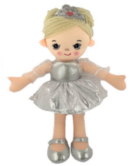 Кукла мягконабиваная Балерина, 30 см, M6002 - 0