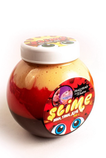 Лизун Slime "Mega Mix", мороженое + клубника + кола 500 гр
