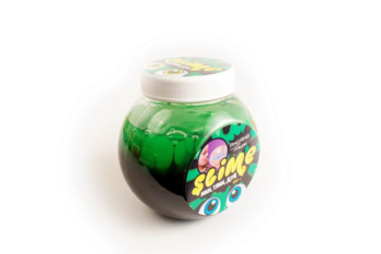 Лизун Slime "Mega Mix", черный + зеленый 500 гр