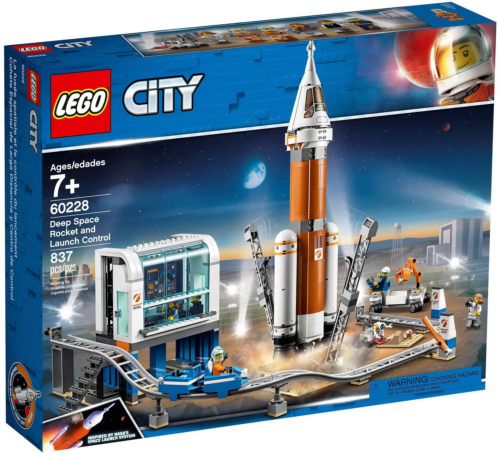 Конструктор LEGO City Space Port Ракета для запуска в далекий космос и пульт управления запуском - 1