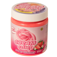 Cream-Slime с ароматом клубники, 450 г - 0