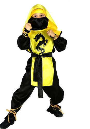 Карнавальный костюм "Ниндзя: Чёрный дракон"