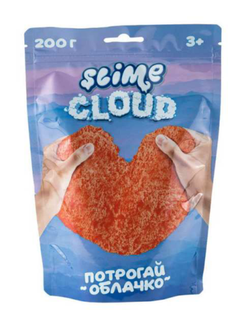 Слайм Cloud-slime Рассветные облака с ароматом персика, 200 г