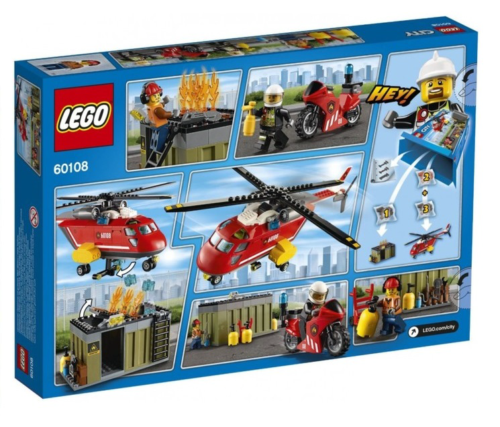 Конструктор LEGO CITY «Пожарная команда быстрого реагирования», 257 элементов - 1