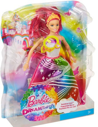Barbie. Барби Радужная принцесса с волшебными волосами