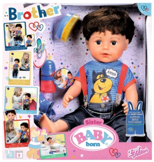 Кукла Baby Born Братик, 43 см - 0