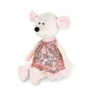 Мышка Мила в Розовом Платье, 21 см (MT-MRT021918-21) - 0