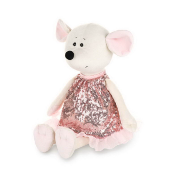 Мышка Мила в Розовом Платье, 21 см (MT-MRT021918-21)