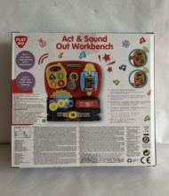 Развивающая игрушка PlayGo "Мастерская", со светом и звуком, пластик, 13x14 см - 1