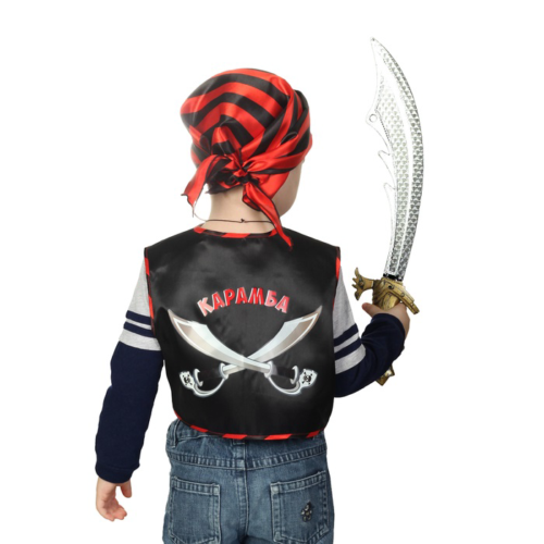 Карнавальный костюм пирата "Карамба", 5 предметов - 1