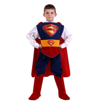Карнавальный костюм "Супермен", бархат