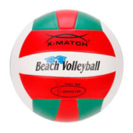 Мяч волейбольный X-Match зеленый-красный-белый, 2 слоя ПВХ - 0