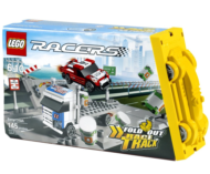 Конструктор LEGO-RACERS - Столкновение на рампе - 0