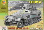 Модель сборная "Немецкий БТР SDKFZ 251/10 «Ханомаг» с 37-мм орудием" - 0