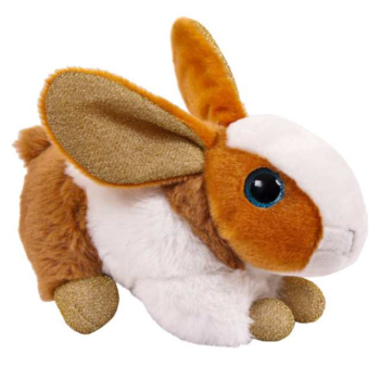 Кролик коричневый, 15см игрушка мягкая