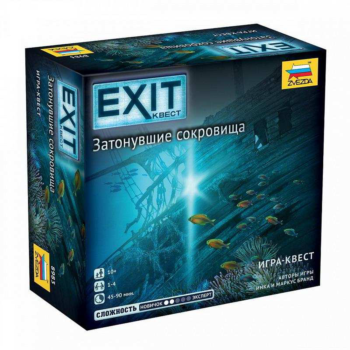 Игра настольная "Exit Квест. Затонувшие сокровища"