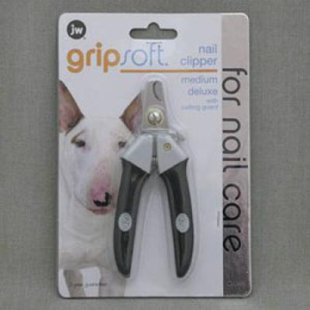 Когтерез с ограничителем для собак средний - Grip Soft Medium Deluxe Nail Clipper