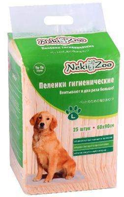 Пеленки гигиенические для домашних животных Neki-Zoo - 60см х 90см - 25шт