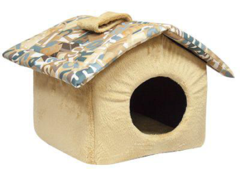 Дом для кошек и собак с крышей - Азбука (22227-3)