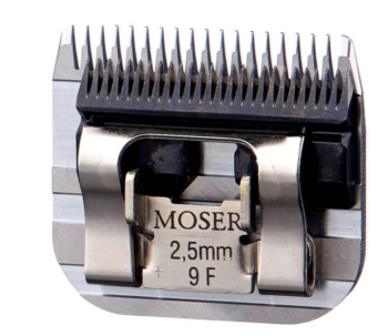 Нож Moser № 9F 1245-7340 для машинок с гнездом А5, 2,5 мм
