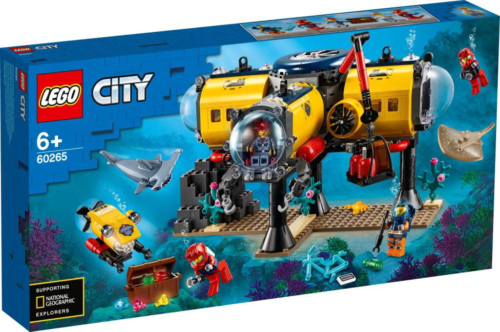 Конструктор LEGO CITY Oceans Океан: исследовательская база - 0