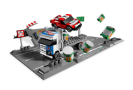 Конструктор LEGO-RACERS Столкновение на рампе - 1