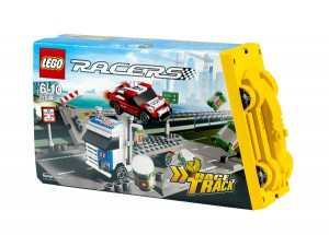 Конструктор LEGO-RACERS Столкновение на рампе