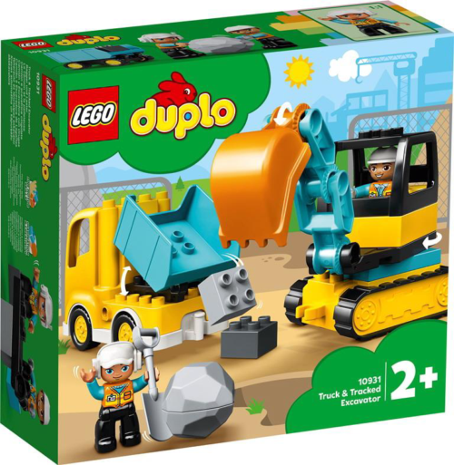 Конструктор LEGO DUPLO Town Грузовик и гусеничный экскаватор - 0