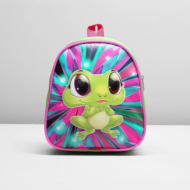 Рюкзак детский со светоотражающей вставкой "Лягушонок" - 1