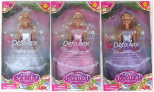 Кукла Defa "Принцесса" с аксессуарами, 32,5 см, 3 вида - 0
