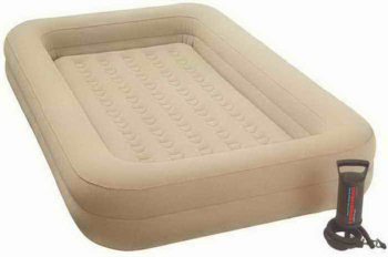 Матрац-кровать надувной для детей с матрасом от 3-8 лет, с насосом, 69х132х10см