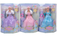 Кукла Defa "Принцесса с волшебной светящейся палочкой", со световыми эффектами, 29 см, 3 вида - 0