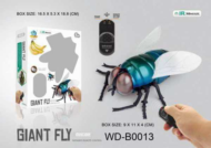Интерактивные насекомые и пресмыкающиеся. Муха р/у, световые эффекты - 0