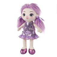 Кукла Василиса в Фиолетовом Платье, 35 см, в Коробке - 0