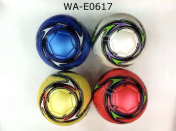 Мяч футбольный 22-23 см, 4 цвета в ассортименте.