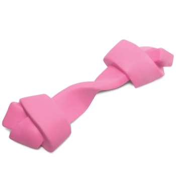 Игрушка PUPPY для щенков - Кость узловая розовая (13,5см)