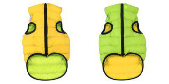 Курточка двухсторонняя ЭйриВест - Размер S 40 (салатово-желтая)