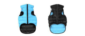Курточка двухсторонняя ЭйриВест - Размер S 35 (черно-голубая)