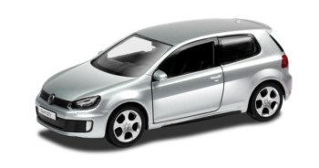 Машина металлическая RMZ City 1:32 Volkswagen Golf GTI (цвет серебряный)