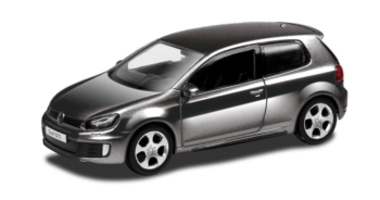 Машина металлическая RMZ City 1:32 Volkswagen Golf GTI (цвет черный)