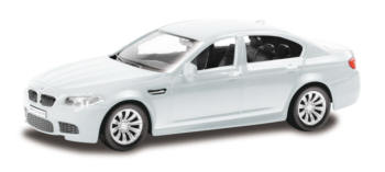Машина металлическая RMZ City 1:43 BMW M5 без механизмов, 2 цвета в ассортименте (синий/белый), 10,10х3,83х3,01 см